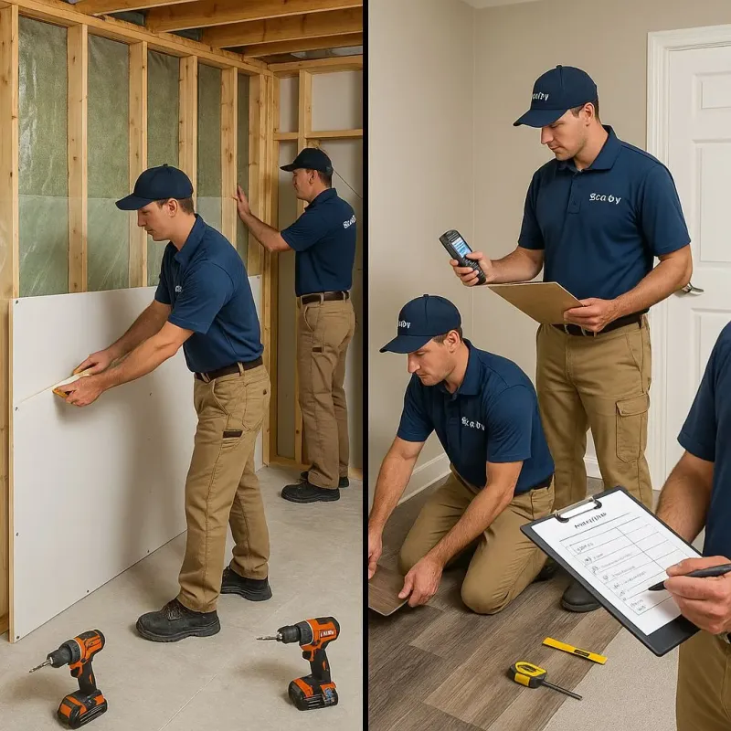 Repairs and Reconstruction process in Rose Hill, NC