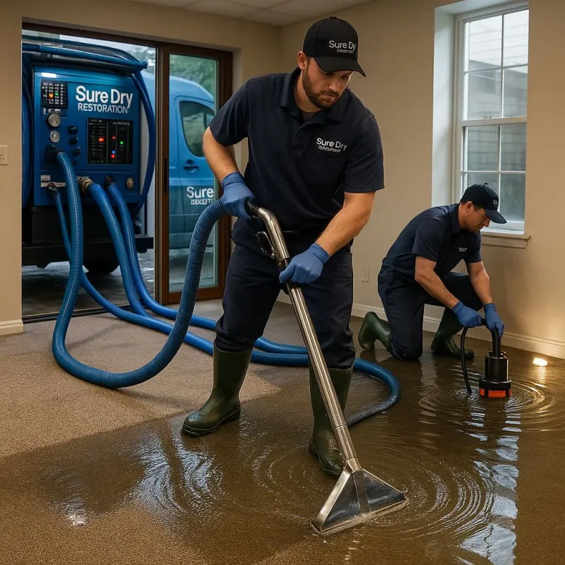 Water Extraction and Removal process in Rose Hill, NC